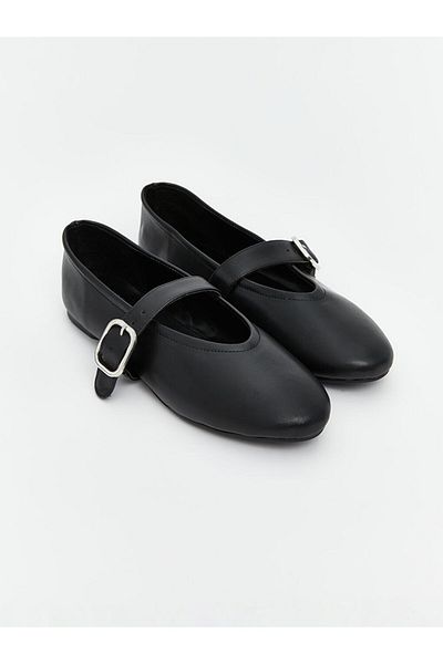 LC Waikiki Quality Parts from Celebi Store |   Leather Look Women's Ballerinas