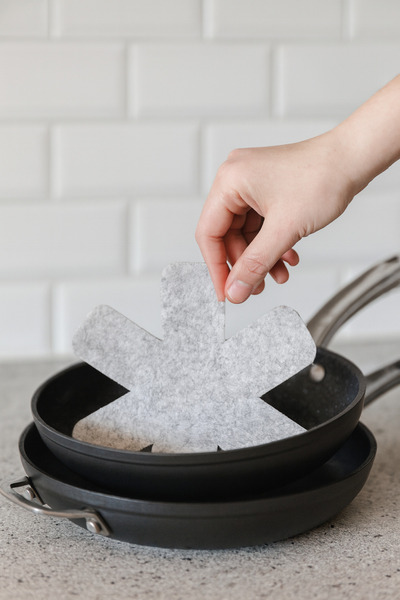 YUNUSOĞLU HOME Kalın Tencere,Tava & Borcam Koruyucu Çizdirmez Elyaf Keçe 3'lü...