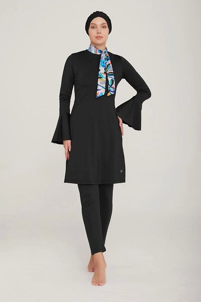 Modestia Maresıva 8030 Lycra Long Sleeve Hijab Swimsuit