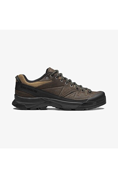 Salomon X-ALP LOW DISTRESSED LEATHER Unisex Sneaker Dark Earth L47822700