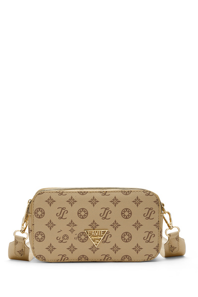 LAVIE SIGNATURE حقيبة كتف نسائية من هاواي (لون بني رمادي)