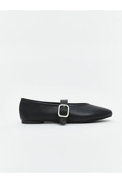 LC Waikiki Quality Parts from Celebi Store |   Leather Look Women's Ballerinas