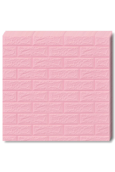 Teno Set 30x Tapet Caramida 3D Teno®, suprafata acoperire 15.9 mp, 70x77 cm, roz