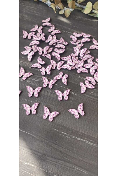 hoby shop KELEBEK FİGÜR - KELEBEK MAGNET SÜSLEMEK İÇİN - AHŞAP KELEBEK(10 ADET)