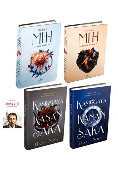 Ephesus Yayınları Mıh 1, Mıh 2, Kasırgaya Kanan Saka 1, 2 Mehsa ve Hazel Noya...