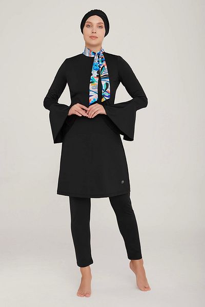 Modestia Maresıva 8030 Lycra Long Sleeve Hijab Swimsuit