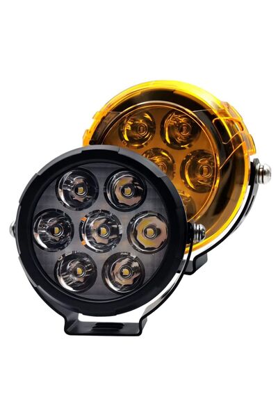 Turkuaz 7 LED’li Yüksek Performanslı Off-Road Far Seti