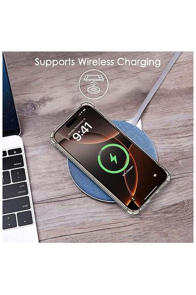 Generic Silicone Case Cover With Tempered Glass Screen Protector For Apple iPhone 16