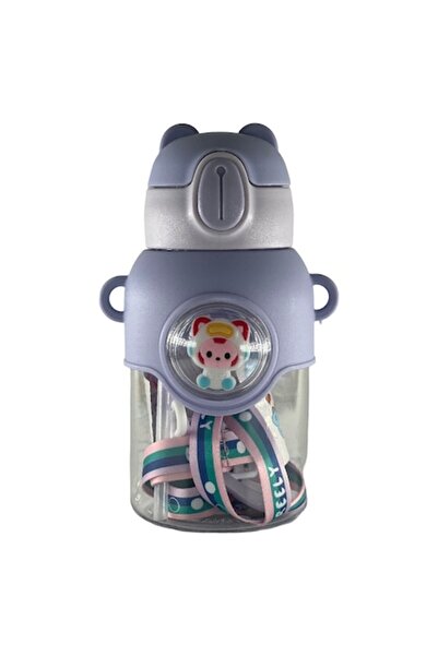 Mixbo Cană pentru copii cu pai și curea Mixbo, astronaut, anti-vărsare, plast...