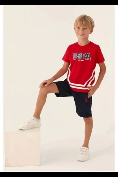 Modestia U.S. Polo Assn 1765-4 Boy Bermuda Suit