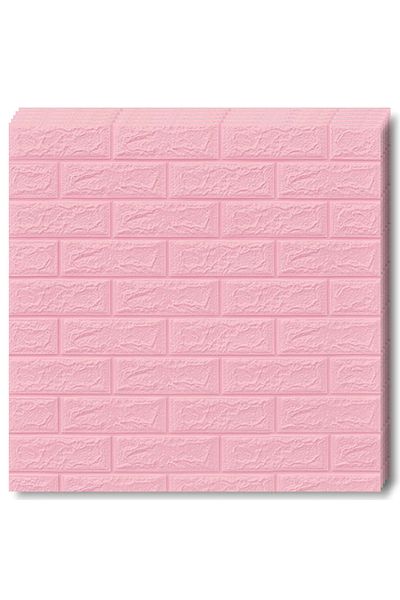 Teno Set 20x Tapet Caramida 3D Teno®, suprafata acoperire 10.6 mp, 70x77 cm, roz