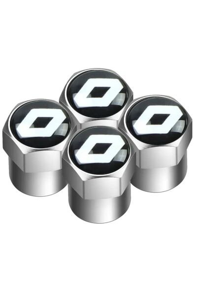 İKTUNING RENAULT ALÜMİNYUM KAPLAMA 4 ADET SİBOP KAPAK