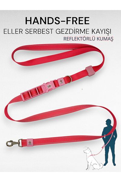 CARAMELOS Hands-Free Hands-Free Dog Walking Strap- Dog Walking Strap - Hands Free- Dog Walking Leash