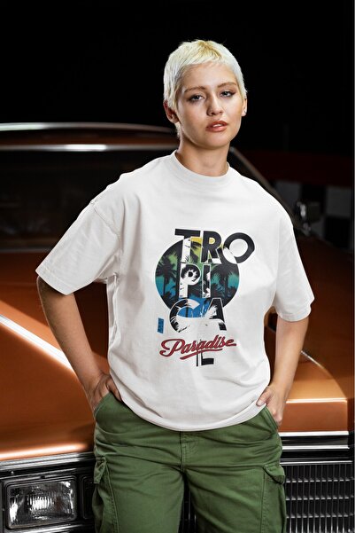 ArtYus TRIOCUL TROPICAL PARADISE CU IMPRIMARE TRANSFERATĂ PENTRU BĂRBAȚI/FEME...