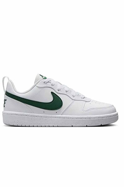 Nike Shoes Casual Court Borough Low Recraft White-Green