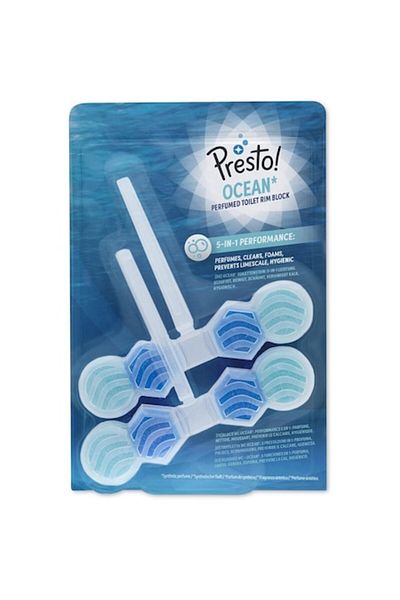 Presto Amazon Presto! 5 in 1 Ocean Toilet Freshener - 2 x 48g