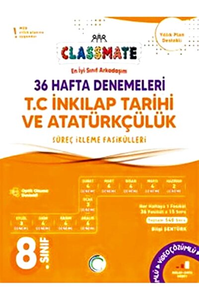 Okyanus Yayıncılık Okyanus Yayınları 8. Sınıf T.C. İnkılap Tarihi ve Atatürkç...