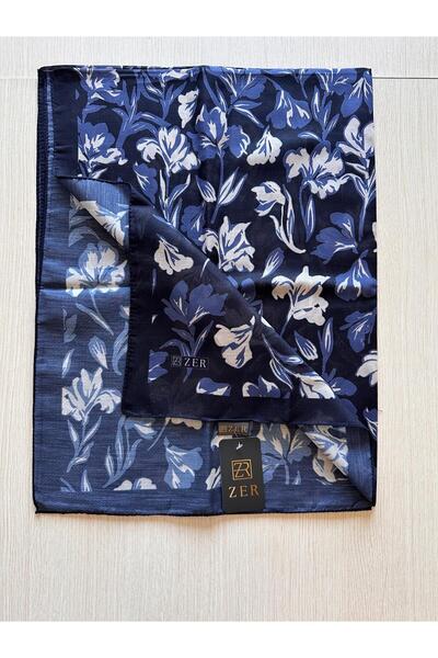 ZER Floral Motif Floral Patterned Special Design Shawl