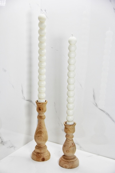 EL YAPIMI 2'Lİ BUBBLE SOYAWAX DOĞAL EL YAPIMI ŞAMDAN MUMU