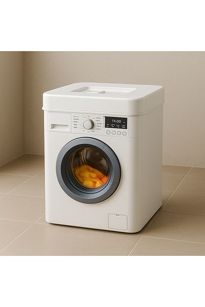 NY HOME Detergent Box 3.5 Liter Capacity Storage Box Bathroom Organizer 1 Piece