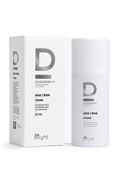 Dermoskin Siyah Nokta, Leke ve İnce Çizgileri Aydınlatıcı AHA & BHA Glikolik Asit & Salisilik Asit Krem 33 ml