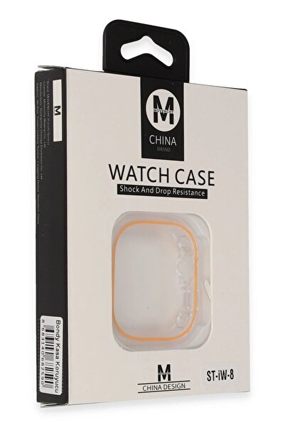 CepteToptan Myt09 Watch Ultra 49mm Bondy Case Protector - Orange