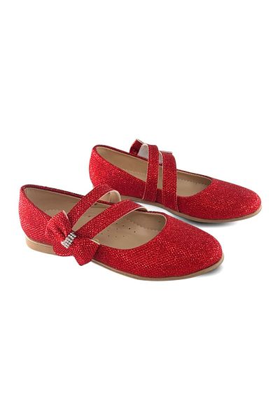 Julshen Velcro Girls' Ballerina Shoes