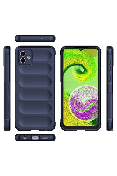 CepteToptan Myt09 Samsung Galaxy A04E Case Optimum Silicone - Navy Blue