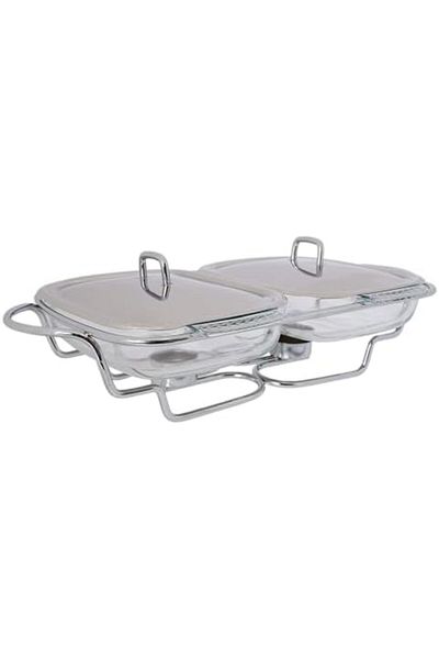 CHEFFİNOX Chef Inox Stainless Steel Food Warmer - Silver
