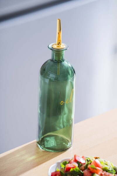 ACAR 7939 وعاء زيت بيير كام 500 مل - أخضر غامق