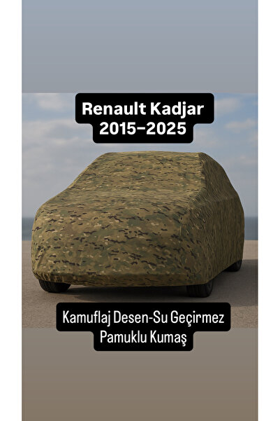 içel çadır رينو كادجار 2015-2025 خيمة سيارة قطنية مقاومة للماء بنمط مموه مصنو...