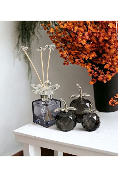 veraev Kristal koku şişesi ve 3 lü elma set