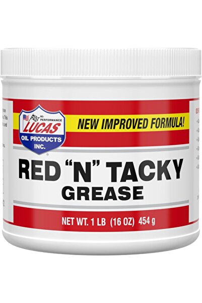 Lucas Oil شحم أحمر ولزج (10574، أحمر)