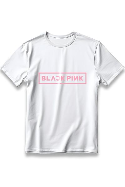 EZG Business Blackpink Model Printed T-Shirt 100% Cotton Breathable Thick Fabric T-Shirt