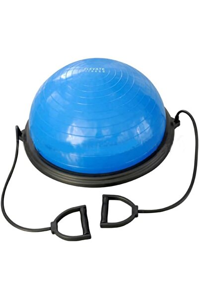 Delta Fitness كرة تدريب التوازن من Elevate Fitness مع أشرطة المقاومة