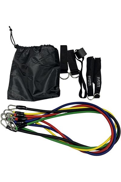 Delta Fitness Elevate Fitness 5-Level Resistance Tube Set