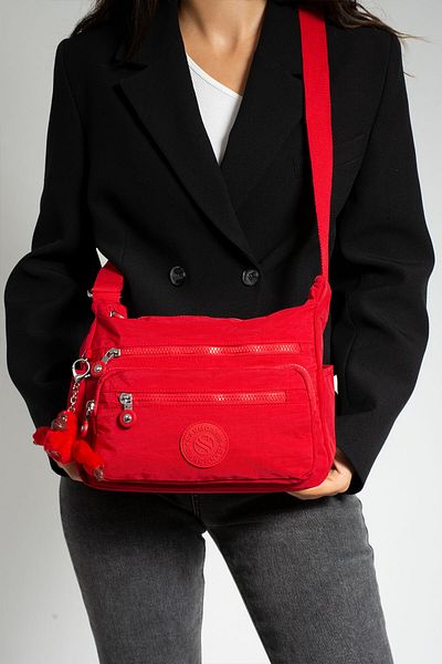 çkn sedat çakan çanta & fular & aksesuar Waterproof Multi-Compartment Cross Shoulder Women's Handbag 3010