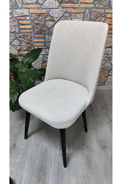 COVER TEKSTİL Büyük oval sandalye kılıfı pitikare kumaş