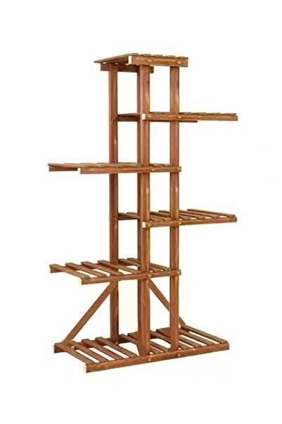 Raffine رف عرض نباتات الزهور العمودي متعدد الأغراض من 6 طبقات، حامل منظم للديكور المنزلي