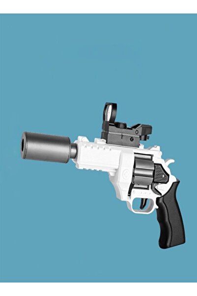 Raffine Outdoor Electric Shooting Soft Bullets Revolver Toy Gun Fake Gun Safe...