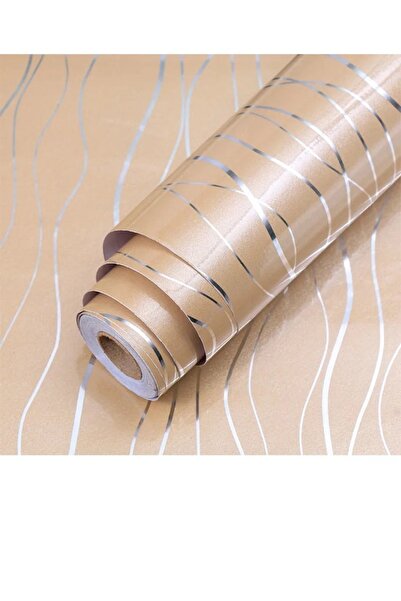 Raffine Laser PVC Oil-Proof Waterproof Dustproof Wood Like Texture Decorative Wall Sticker for Kitchen
