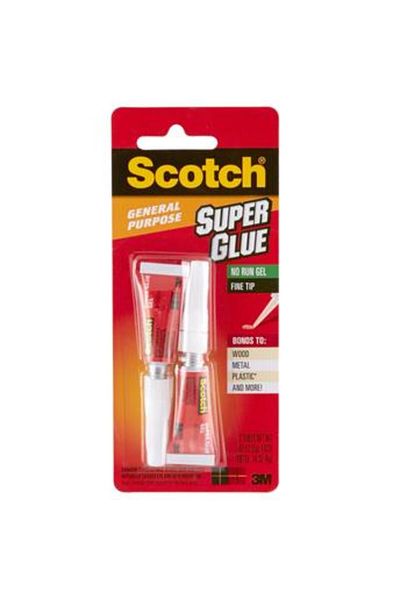 3M Scotch Super Glue Tube (2 g, 2 pcs)