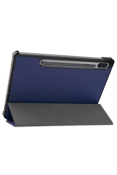 SOHO Book Cover Case Compatible with Samsung Galaxy Tab S7 FE 12.4'', T730/ T736 2021, Leather with S