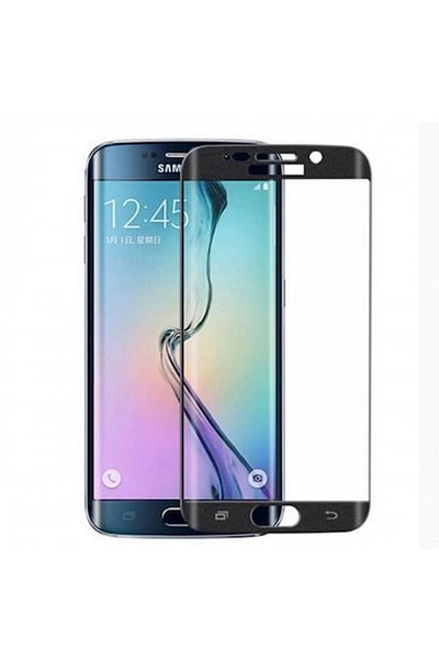 Bibilel 9H Glass Protection Film for Samsung Galaxy S6 Edge, Black