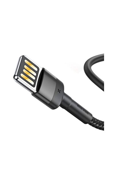 SOHO USB-Lightning Charging Cable 2.4A, 1M, Reinforced, Black