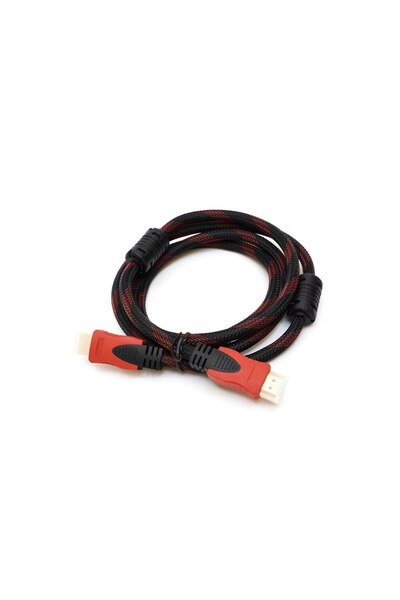 SOHO HDMI Cable to HDMI, 20 meters, with filters, reinforced, audio and video signal, Black-Magenta