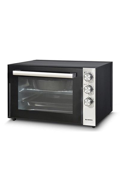 KUMTEL Oven LX-9325, 70 liters, 2500 W, Convection, 4 cooking modes, Interior lighting, black/stainless steel
