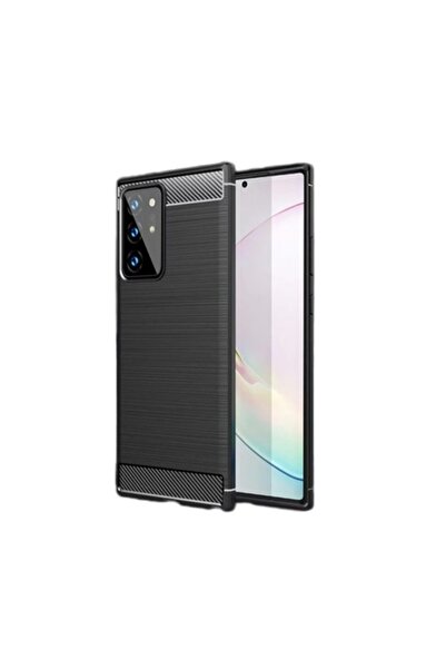 Bibilel Husa pentru Samsung Galaxy Note 20 Ultra, Carbon Design, Bibile, Negru