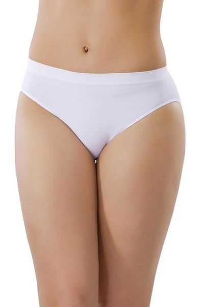 PRATİKOBA Seamless Non-Marking Slip Panties 11000 White
