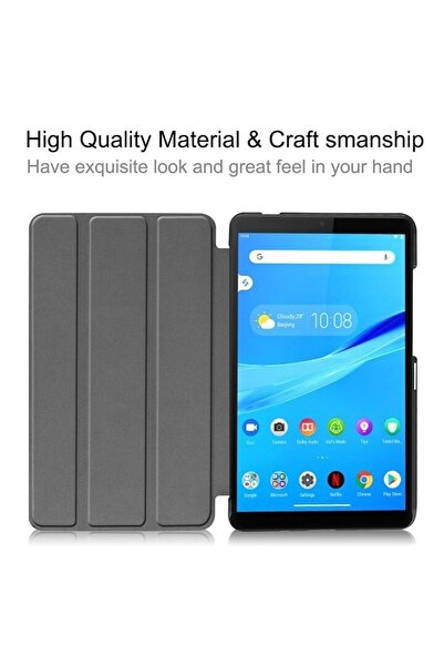 SOHO Book Cover Case compatible with Lenovo Tab M8 FHD (8705F/X / TB-8505X) 8-inch, Blue